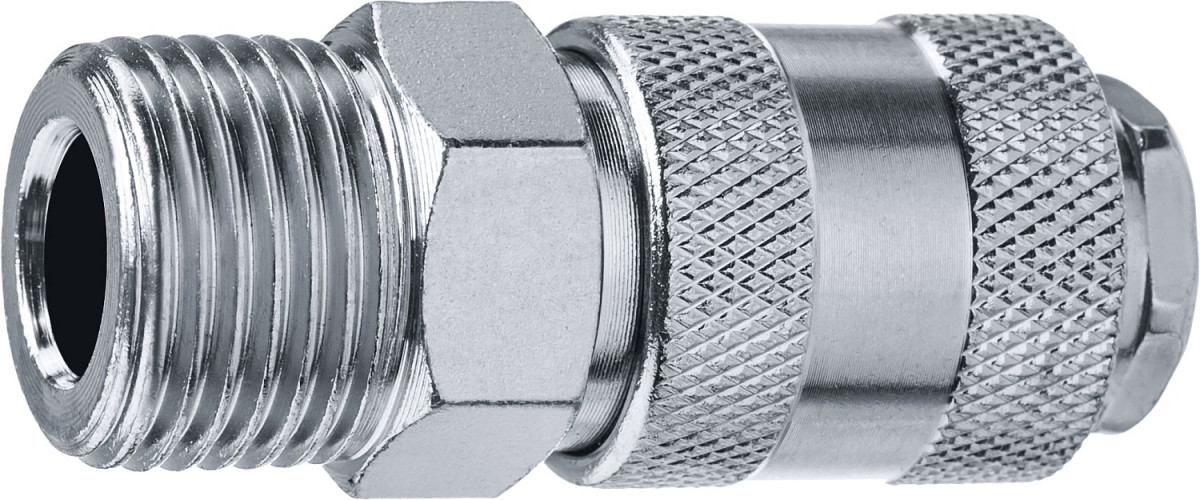ЗУБР 1/2"M - рапид муфта, переходник, Профессионал (64911-1/2) ЗУБР 1/2"M - рапид муфта, переходник, Профессионал (64911-1/2)