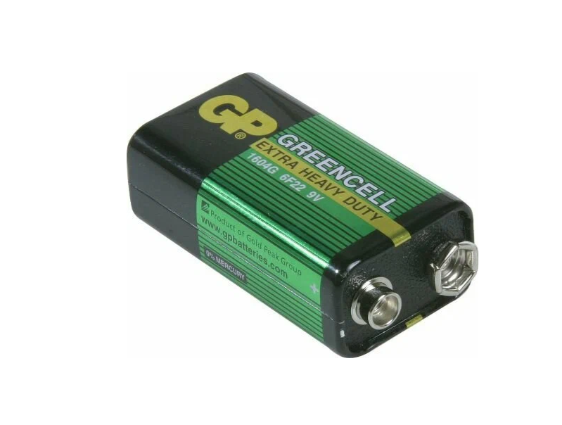 Элемент питания "крона" GP Greencell 1604G 6LR61-BR1 Элемент питания "крона" GP Greencell 1604G 6LR61-BR1