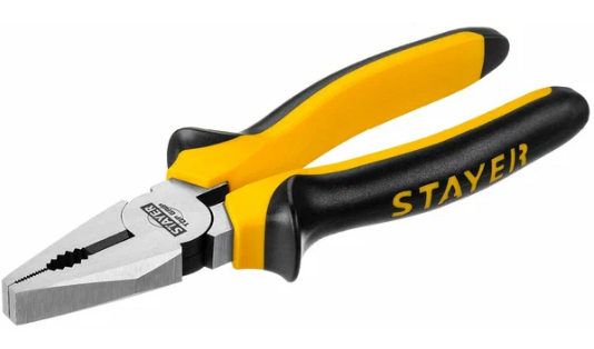 Плоскогубцы STAYER комбинированные 180мм 2205-1-18 Плоскогубцы STAYER комбинированные 180мм 2205-1-18
