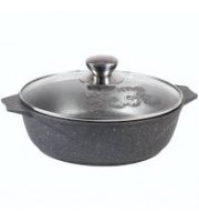 Ковш 1л с ручкой стекл. крышка АП ГОРНИЦА Ковш 1л с ручкой стекл. крышка АП ГОРНИЦА