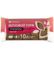 Торфобрикет "Верховой торф кислый"10л Торфобрикет "Верховой торф кислый"10л