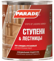 Лак для ступеней и лестниц 0,75 л,глянцевый.алк-урет.L-15 PARADE