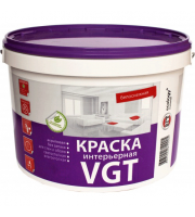 Краска ВГТ ВД-АК-2180 интерьерная влагостойкая белоснежная 1,5кг