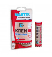 Клей термостойкий MASTIX 55 гр +250 С (холодная сварка) в тубе Клей термостойкий MASTIX 55 гр +250 С (холодная сварка) в тубе