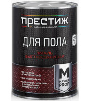 Эмаль ПРЕСТИЖ акриловая для полов коричневая 0,9кг Эмаль ПРЕСТИЖ акриловая для полов коричневая 0,9кг