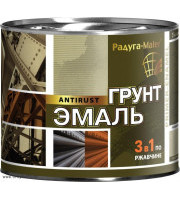 Грунт-эмаль 3в1 "РадугаМалер" белая (1,9кг) Грунт-эмаль 3в1 "РадугаМалер" белая (1,9кг)