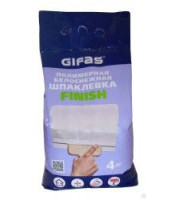 Шпатлевка GIFAS FINISH белоснежная (4 кг) Шпатлевка GIFAS FINISH белоснежная (4 кг)