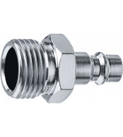 ЗУБР 1/2"M - рапид штуцер, переходник, Профессионал (64915-1/2)