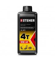 STEHER 4Т-10W40 полусинтетическое масло для 4-тактных двигателей, 1 л 76010-1
