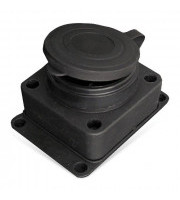 Розетка с защитной крышкой UNIVersal 16 IP44 каучук 602229