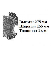 арт. 63-02R (Накладка дверная правая) (1-8-31)
