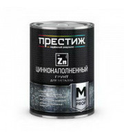 Грунт ПРЕСТИЖ антикоррозионный цинконаполненный серый 1кг Грунт ПРЕСТИЖ антикоррозионный цинконаполненный серый 1кг