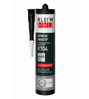 Герметик каучуковый для кровли, фасадов, водостоков KLEI`MPRO AQUASTOP R704 прозрачный 300мл