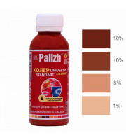 №08 Колер "Palizh" STANDART унив-й 0,1л (160г) кр.- коричн. (Ижевск)