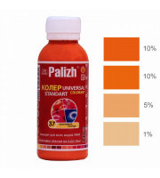№37 Колер "Palizh" STANDART унив-й 0,1л (140г) оранжевый (Ижевск)