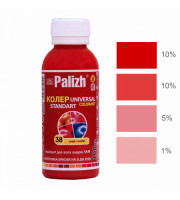 №38 Колер "Palizh" STANDART унив-й 0,1л (140г) алый (Ижевск)