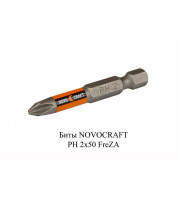 Бита PH2х50, сталь S2, Novocraft
