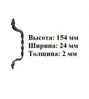 арт. 61-11 (ручка скоба 80мм) (1-2-31) арт. 61-11 (ручка скоба 80мм) (1-2-31)