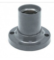 Ecola патрон накладной прямой E14 Серебряный AB7SLSEAY