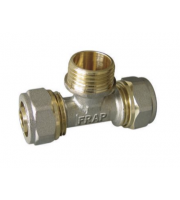 Тройник 2ц+ш 16*1/2" Frap FR1609
