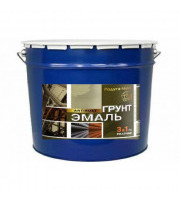 Грунт-эмаль 3в1 БЫСТРОСОХ. "РадугаМалер" серая (10кг)