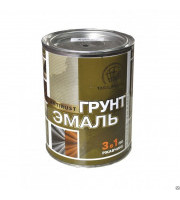 Грунт-эмаль 3в1 "РадугаМалер" красно-коричневая (0,9кг) Грунт-эмаль 3в1 "РадугаМалер" красно-коричневая (0,9кг)