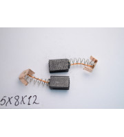 Комплект угольных щеток OMAX 5*8*11 (А0241) Комплект угольных щеток OMAX 5*8*11 (А0241)
