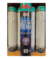 Akfix 65 проф. пена монтажная ЗИМА -25 (850г)