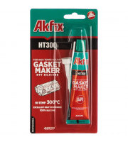 Герметик силиконовый термостойкий Akfix HT300 красный 50гр Герметик силиконовый термостойкий Akfix HT300 красный 50гр