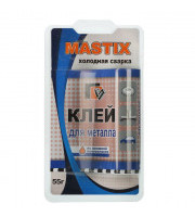 Клей для металла MASTIX 55 гр (холодная сварка) на блистере Клей для металла MASTIX 55 гр (холодная сварка) на блистере