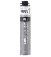 Пена полиуретановая монтажная профессиональная KUDO PROFF 70+ лето