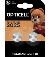 Элемент питания  (батарейка) Opticell Lithium CR2025(1шт)