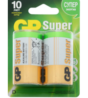 Элемент питания Alkaline LR20 GP Super