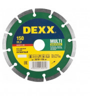 MULTI UNIVERSAL 150 мм, диск алмазный отрезной сегментный DEXX 36701-150_z01 