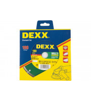 MULTI UNIVERSAL 180 мм, диск алмазный отрезной сегментный DEXX 36701-180_z01 