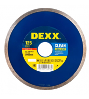 CLEAN AQUA CUT 125 мм, диск алмазный отрезной сплошной DEXX 36703-125_z01 