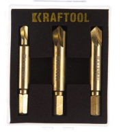 Набор экстракторов KRAFTOOL для выкручивания крепежа 26770-H3