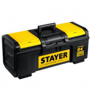 Ящик для инструмента "TOOLBOX-24" пластиковый, STAYER Professional 38167-24