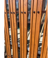 Штакетник Прованс (фигурный) 0,5 1,20м (SteelArt) (Дуб 3D) Штакетник Прованс (фигурный) 0,5 1,20м (SteelArt) (Дуб 3D)