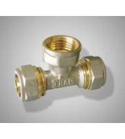 Тройник 2ц+г 16*1/2" Frap FR1605