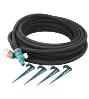 RACO 1/2″ x 15 м, в комплекте с клапаном, колышками и соединителем c автостопом, сочащийся шланг (42