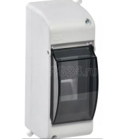 Бокс КМПн 2/2 с прозрачной крышкой  для двух модулей IP30 (MKP42-N-02-30-20) IEK