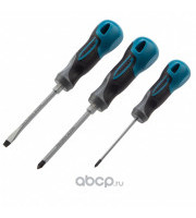 12167 Набор отверток комбинированный 3 шт, S2, трехкомпонентная рукоятка Gross