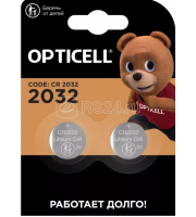 Элемент питания  (батарейка) Opticell Lithium CR2032(1шт)