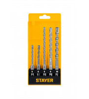 STAYER HERCULES-4Х 5шт набор буров SDS-plus