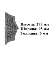 арт. 63-01R (накладка правая) (1-8-31) арт. 63-01R (накладка правая) (1-8-31)