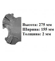 арт. 63-02-1L (накладка дверная левая) (1-4-30) арт. 63-02-1L (накладка дверная левая) (1-4-30)