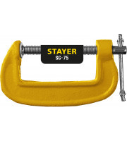 Чугунная струбцина G STAYER SG-75, 75 мм (3215-075)
