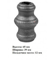 арт. 33-08-12 (вставка на балясину) (1-5-34)