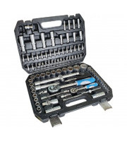Набор инструмента слесарно-монтажный, Cr-V, 1/4", 1/2", 94 предм. РемоКолор 43-4-194 Набор инструмента слесарно-монтажный, Cr-V, 1/4", 1/2", 94 предм. РемоКолор 43-4-194